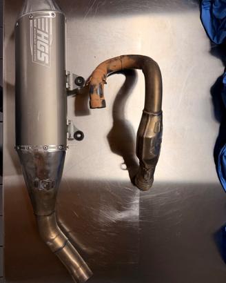 Scarico HGS per Triumph TF 250-E