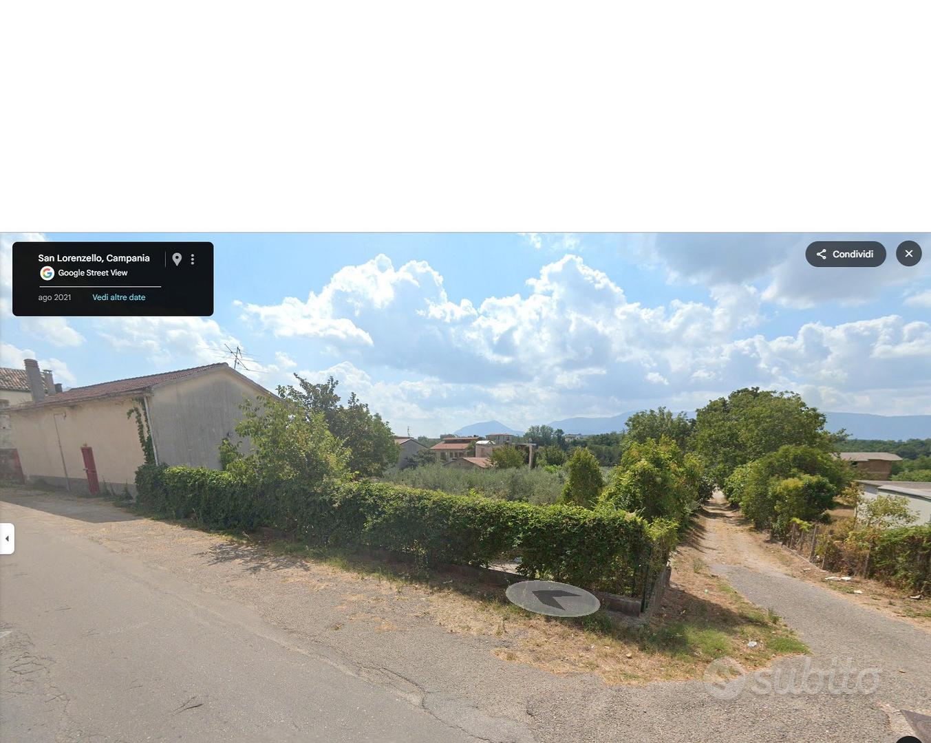 Terreno edificabile residenziale - 921 mq - Zona C - Vista 2