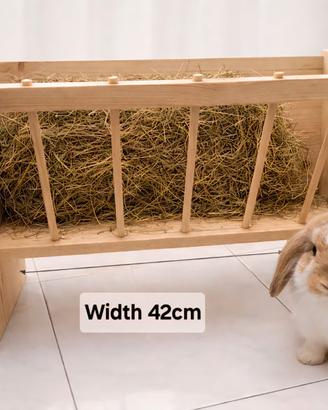 Portafieno per Conigli Fieniera Premium Large.