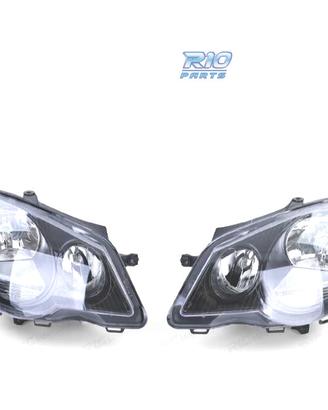 FARI VOLKSWAGEN VW POLO 9N3 05-09 COLORE NERO OPAC