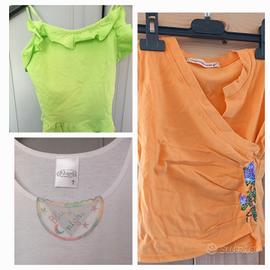 Set abbigliamento bambina 3 pezzi T-shirt 