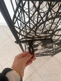 mobiletto porta bottiglie