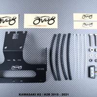 Portatarga AVDB KAWASAKI H2 / H2R 2015 - 2021