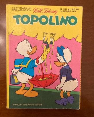 Topolino 1172 con inserto nascita Giovani Marmotte