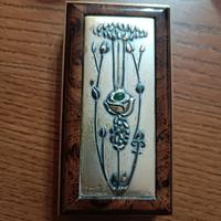 Scatola di legno vintage Castellani