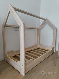 Lettino montessoriano + materasso 