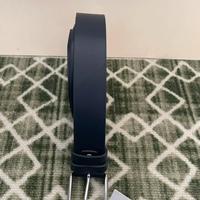 Cintura in vera pelle lunghezza 120 cm