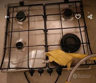 piano cottura per gas metano come nuovo!