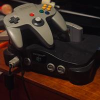 Console Nintendo 64 anni ‘90 con 8 giochi
