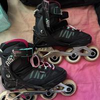 Pattini rollerblade taglia 35/38 e accessori
