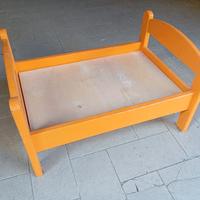 lettino per bambole