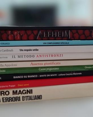 Set libri (inclusi Twilight e New Moon)