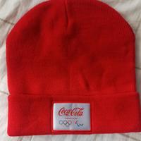 Berretto Coca Cola olimpiadi Milano Cortina 2026