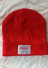 Berretto Coca Cola olimpiadi Milano Cortina 2026