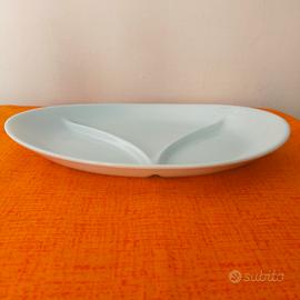 piatti bianchi con 3 divisori 