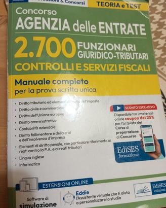 libro concorsi agenzia entrate