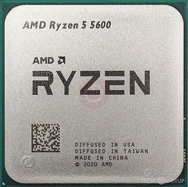 Blocco Ryzen 5 5600 - 16gb 3200 cl14 - x370 gt3
