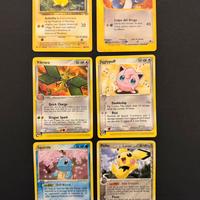 Carte Pokemon originali vintage anni 2000