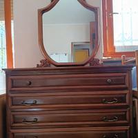 Cassettiera specchio