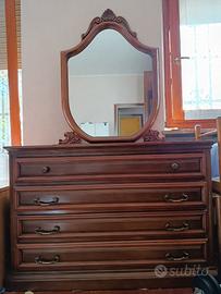 Cassettiera specchio