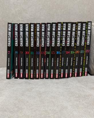 Chainsaw man vol. 7-22 in blocco