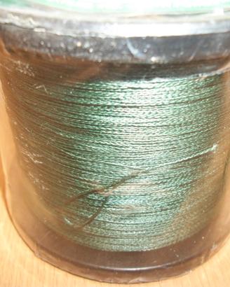 filo trecciato  pesca dyneema  1370 mt 0,26 mm