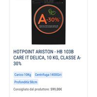 Lavatrice Hotpoint Ariston