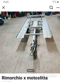 Carrello motoslitta