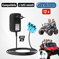 Compatibile PEG PEREGO Caricatore 12 V Universale