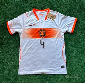 Maglia Away Virgil Van Dijk Olanda 2026