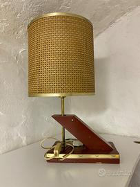 Magnifica lampada da tavolo vintage modernariato
