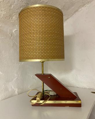 Magnifica lampada da tavolo vintage modernariato