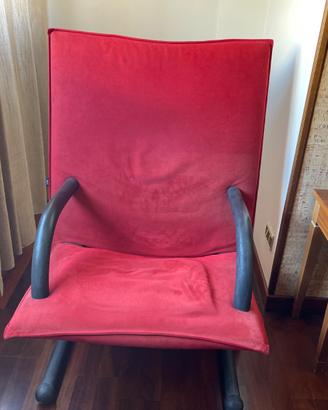 Poltrona Vintage Arflex T Line Burkhard Vogtherr