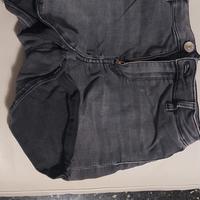 Pantaloncino nero jeans 