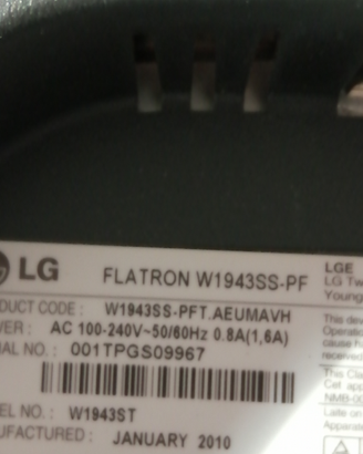 LG Flatron, monitor