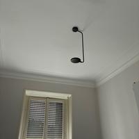 3 luci alogene da soffitto indirette
