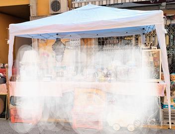 GAZEBO BIANCO 3X3 RICHIUDIBILE