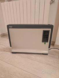 calorifero elettrico a 2 velocità con termostato