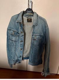 Giacca Jeans LEE RIDER Vintage Uomo Taglia L