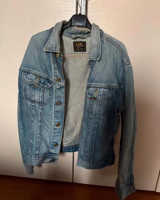 Giacca Jeans LEE RIDER Vintage Uomo Taglia L