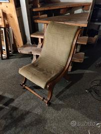 Poltroncina vintage in legno