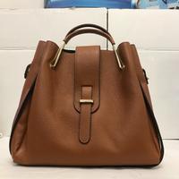 Borsa Vera Pelle Cognac