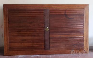 Tavolo da giardino in legno + sedie