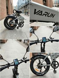 Bicicletta elettrica Varun pieghevole 