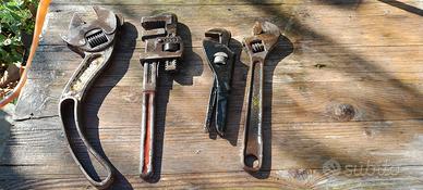 antichi giratubi chiavi inglesi