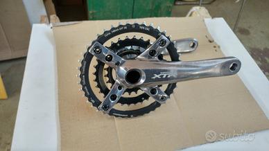 shimano deore xtr m960 guarnitura mtb vintage 