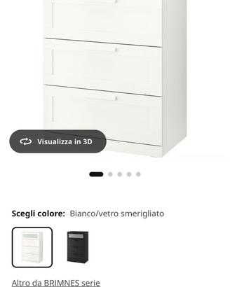 Cassettiera Brimnes Ikea