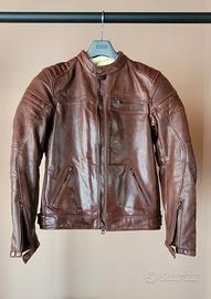 Giacca Moto in Pelle Rev'it RESTELESS Marrone