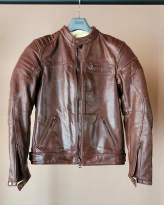 Giacca Moto in Pelle Rev'it RESTELESS Marrone