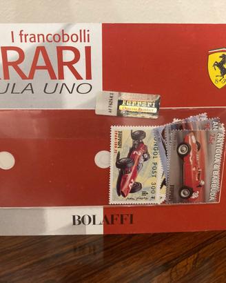 6 francobolli FERRARI